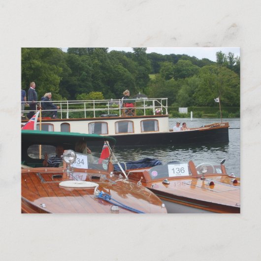 Carte Postale Henley sur Thames, Bateau traditionnel (Devant)