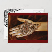 Carte postale henné no5 2009 (Devant / Derrière)