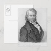 Carte Postale Henri Benjamin Constant de Rebecque (Devant / Derrière)