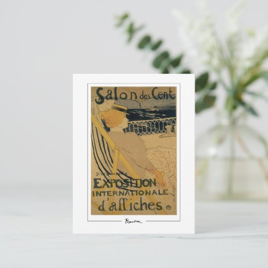 Carte Postale Henri de Toulouse-Lautrec #129 - Fine Art Postc... (Debout devant)