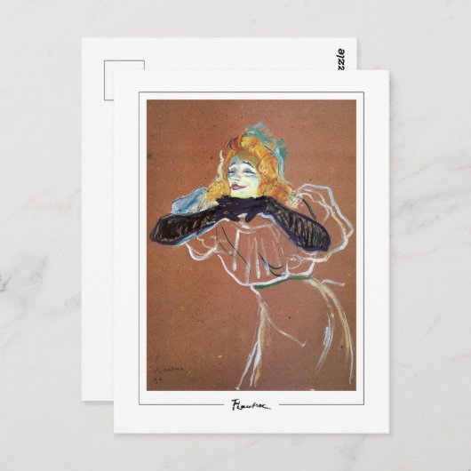 Carte Postale Henri de Toulouse-Lautrec #213 - Fine Art Postc... (Devant / Derrière)