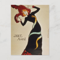 Henri de Toulouse-Lautrec | Jane Avril 1899