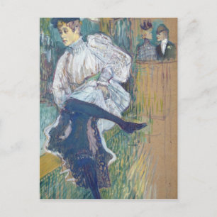 Carte Postale Henri de Toulouse-Lautrec Jane Avril Danse, c