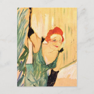 Carte Postale Henri de Toulouse-Lautrec: Yvette Guilbert