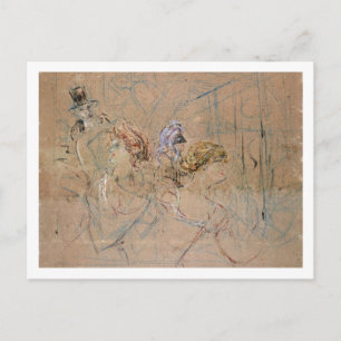 Carte Postale Henri de Toulouse   Sketch for 'At the Mas