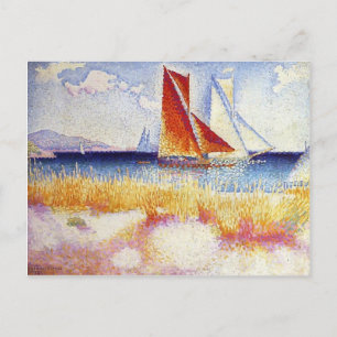 Carte Postale Henri-Edmond Cross-Regatta