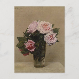 Carte Postale Henri Fantin-Latour - Rose