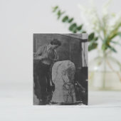 Carte Postale Henri Gaudier-Brzeska, vers 1910 (Debout devant)