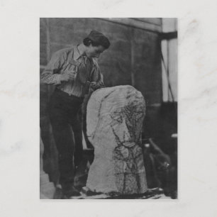 Carte Postale Henri Gaudier-Brzeska, vers 1910