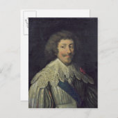 Carte Postale Henri II Duc de Montmorency (Devant / Derrière)