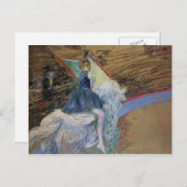 Carte Postale Henri Lautrec : Au Cirque Fernando Rider (Devant / Derrière)