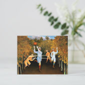 Carte Postale Henri Rousseau - Joueurs De Football, (Debout devant)