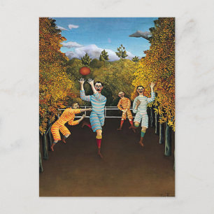 Carte Postale Henri Rousseau - Joueurs De Football
