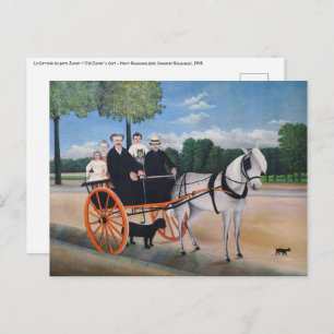 Carte Postale Henri Rousseau - La Carriole du pere Junier