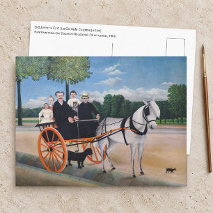 Carte Postale Henri Rousseau - La Carriole du père Junier