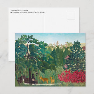 Carte Postale Henri Rousseau - La Cascade