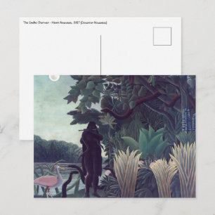 Carte Postale Henri Rousseau - La Charmeuse de serpents