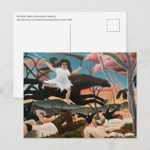 Carte Postale Henri Rousseau - La Guerre
