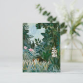 Carte Postale Henri Rousseau - La Jungle équatoriale (Debout devant)