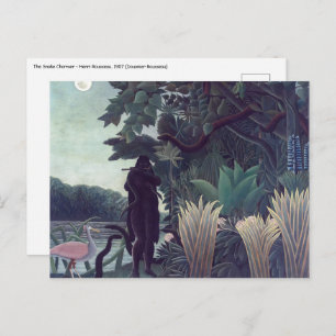 Carte Postale Henri Rousseau - Le Charmeur Des Serpents