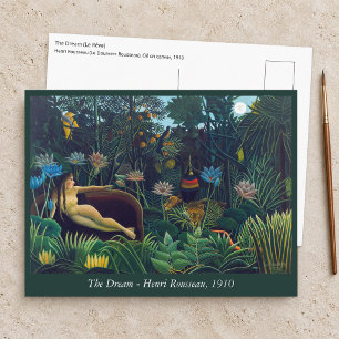 Carte Postale Henri Rousseau - Le Rêve