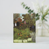 Carte Postale Henri Rousseau - Paysage de la Jungle (Debout devant)