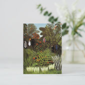 Carte Postale Henri Rousseau - Paysage exotique (Debout devant)