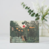 Carte Postale Henri Rousseau Paysage tropical (Debout devant)