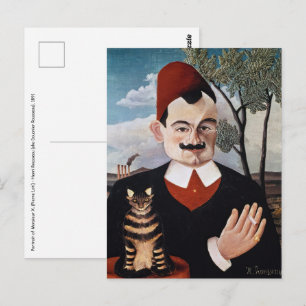 Carte Postale Henri Rousseau - Portrait de Pierre Loti