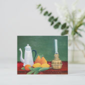 Carte Postale Henri Rousseau - Still Life with Coffee Pot (Debout devant)
