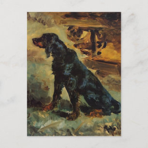 Carte Postale Henri Toulouse-Lautrec-Dun, un Gordon Setter