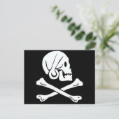 Carte Postale Henry Chaque authentique drapeau de pirate (Debout devant)