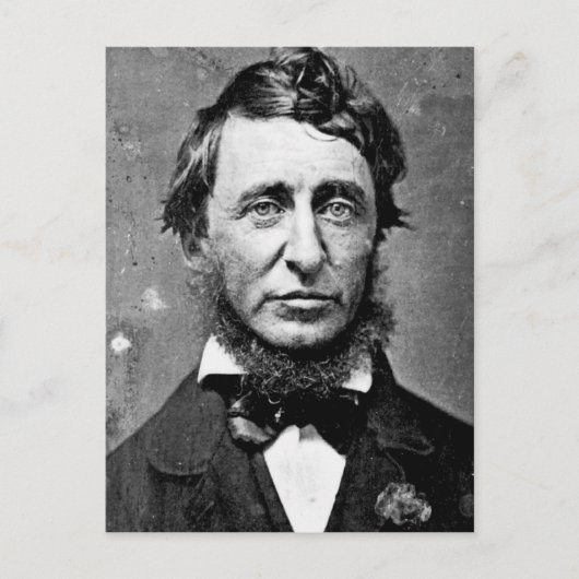 Carte Postale Henry David Thoreau (Devant)