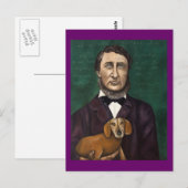 Carte Postale Henry David Thoreau (Devant / Derrière)