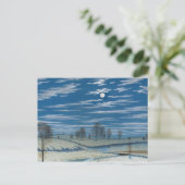 Carte Postale Henry Farrer - Scène D'Hiver Au Lune (Debout devant)