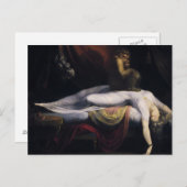 Carte Postale Henry Fuseli - Le cauchemar (Devant / Derrière)