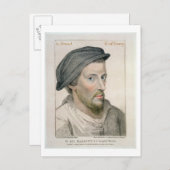 Carte Postale Henry Howard, comte de Surrey (c.1517-47) gravé (Devant / Derrière)