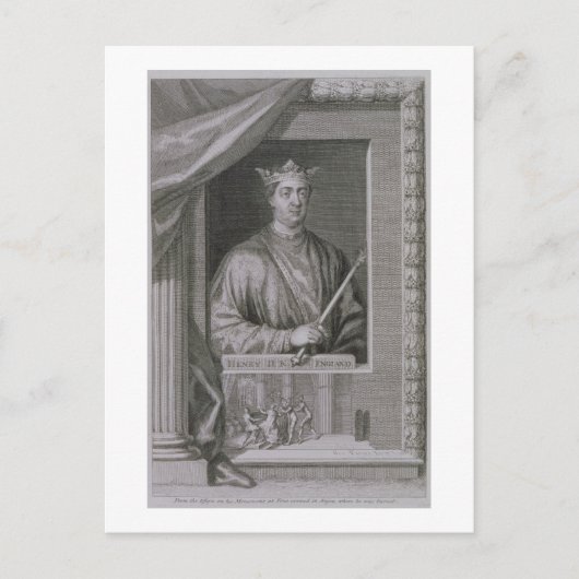 Carte Postale Henry II (1133-89) King of England from 1154, from (Devant)