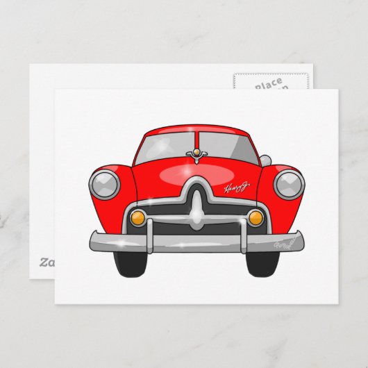 Carte Postale Henry J. 1951 (Devant / Derrière)