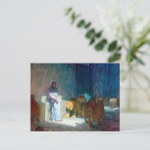 Carte Postale Henry Ossawa Tanner Daniel dans le Den des Lions (Debout devant)