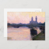 Carte Postale Henry Ossawa Tanner La Seine (Devant / Derrière)