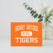 Carte Postale Henry Snyder - Tigers - High - Jersey City (Debout devant)