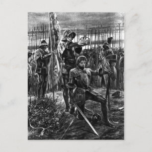 Carte Postale Henry VII à Bosworth