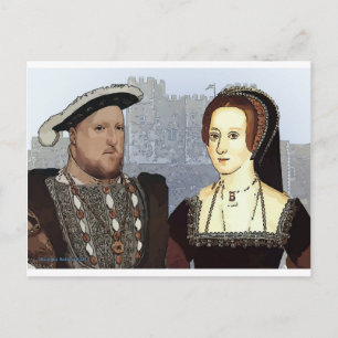 Carte Postale Henry VIII et Ann Boleyn