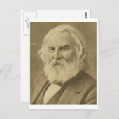 Carte Postale Henry Wadsworth Longfellow (Devant / Derrière)