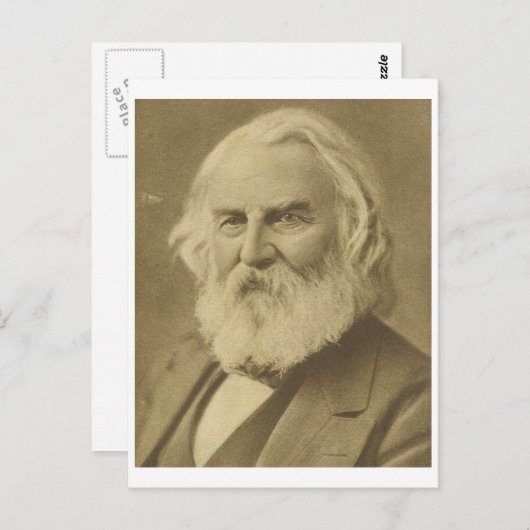 Carte Postale Henry Wadsworth Longfellow (Devant / Derrière)