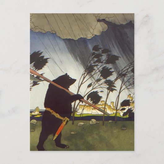 Carte Postale Heorhiy Narbut- 'Contes : Teremok. Mizgir' (Devant)