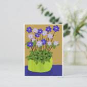 Carte postale Hepatica (Debout devant)