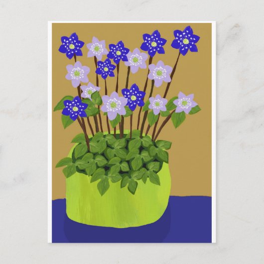 Carte postale Hepatica (Devant)