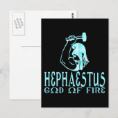 Carte Postale Hephaestus (Devant / Derrière)